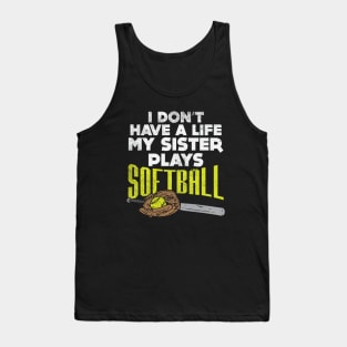 Softball Sister Tank Top